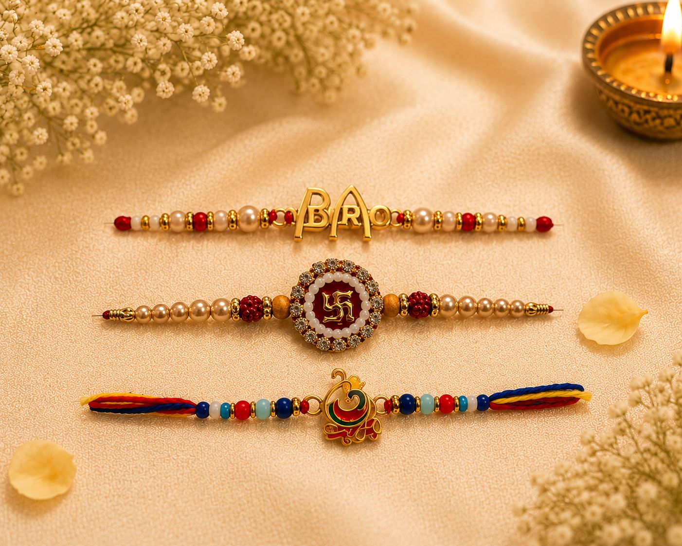 Rakhi Set of 3