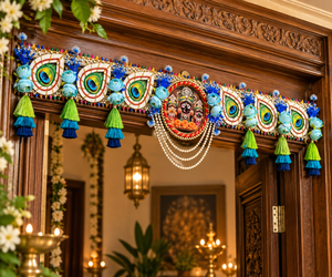 Jagannath Peacock Feather Bandhanwar Toran