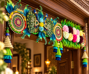 Peacock Floral Bandhanwar Toran