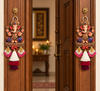 Ganesh Shubh Labh Wall Hanging Latkan Pair for Door & Festive Decor
